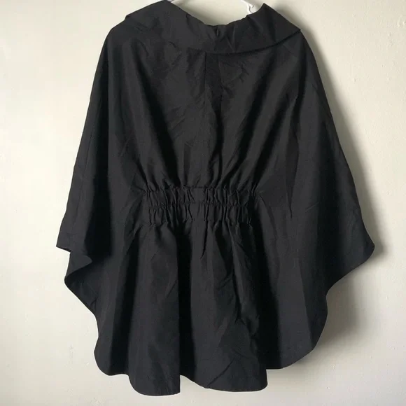 NWT Yoki Black Chic Poncho Jacket - Picture 4 of 6